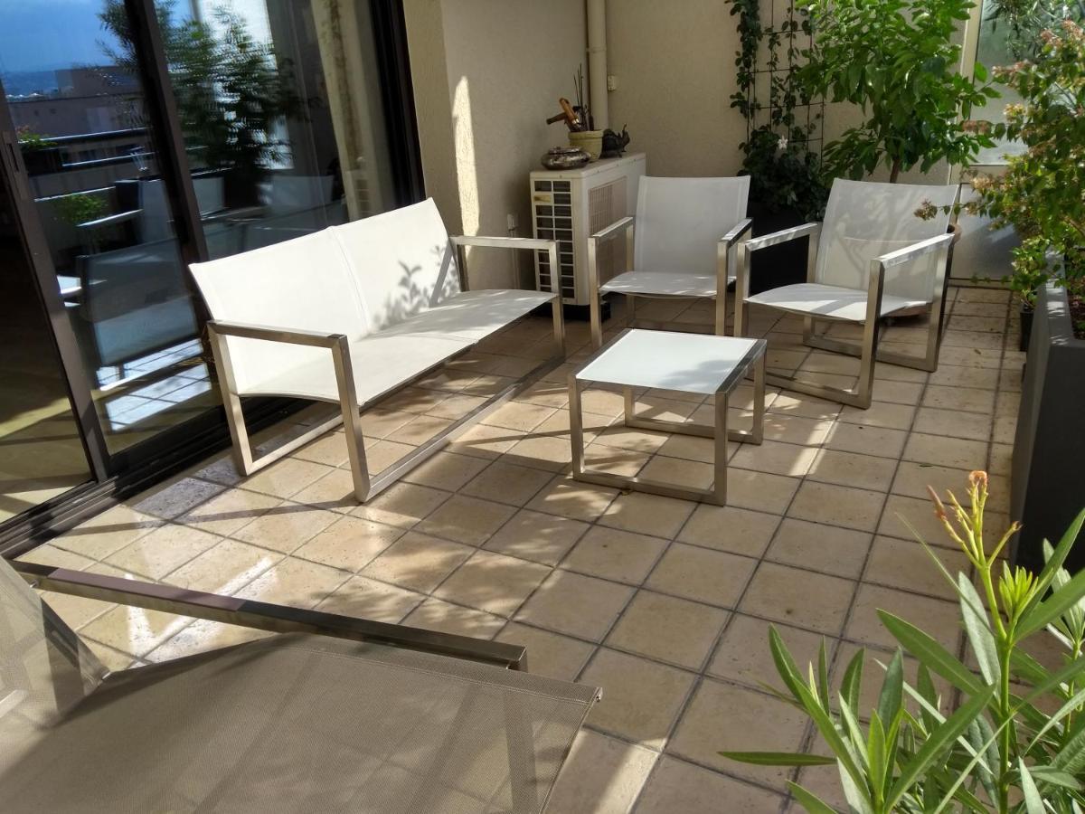 Jolie chambre à louer - Vue Imprenable Lyon Extérieur photo